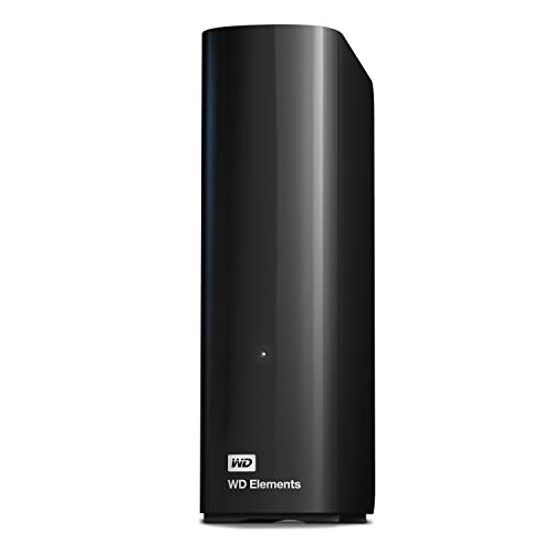 Western Digital 20TB Elements Desktop External Hard Drive, USB 3.0 drive for plug-and-play storage - Western DigitalBWLG0200HBK-NESN