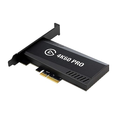 Elgato 4K60 Pro MK.2, Internal Capture Card, Stream and Record 4K60 HDR10 with ultra-low latency on PS5, PS4 Pro, Xbox Series X/S, Xbox One X, in OBS, Twitch, YouTube, for PC