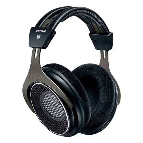 Shure SRH1840 Professional Open Back Headphones (Black)