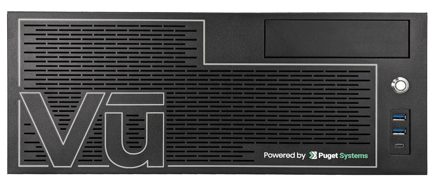 4U Rackmount Chassis with Vu Front Panel