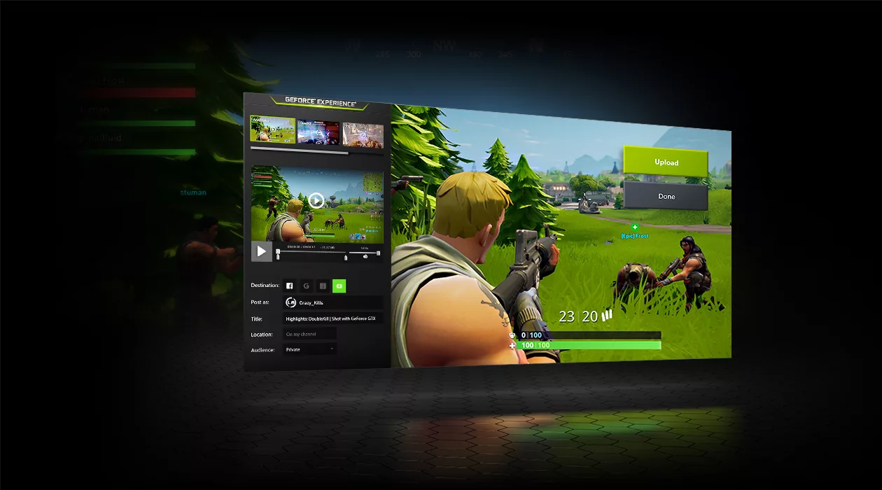 geforce experience screen